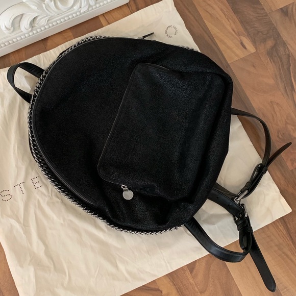 Stella McCartney Handbags - Stella McCartney Falabella Black Backpack
